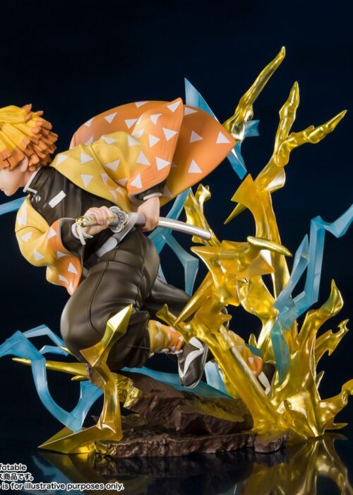 Alternative view of BANDAI FIGUARTS ZERO DEMON SLAYER ZENITSU THUNDERCLAP