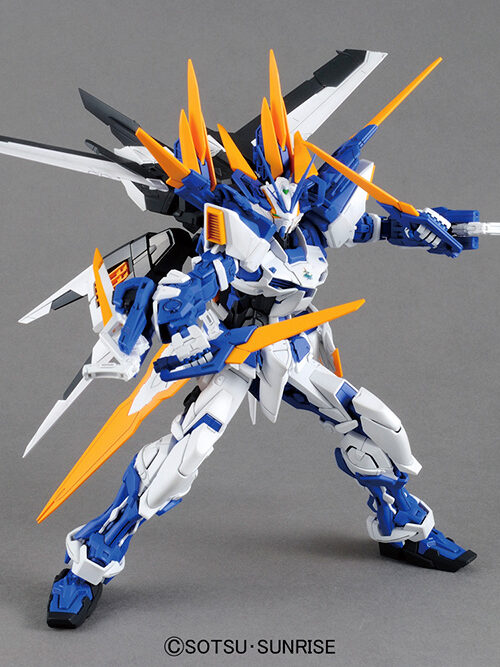 Alternative view of BANDAI GUNDAM MASTER GRADE MG 1/100  ASTRAY BLUE FRAME D