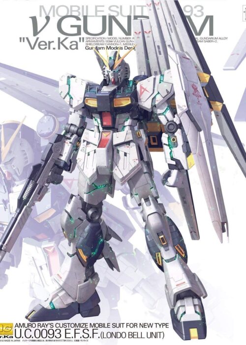 BANDAI GUNDAM MASTER GRADE MG 1/100 RX-93 NU GUNDAM VER.KA