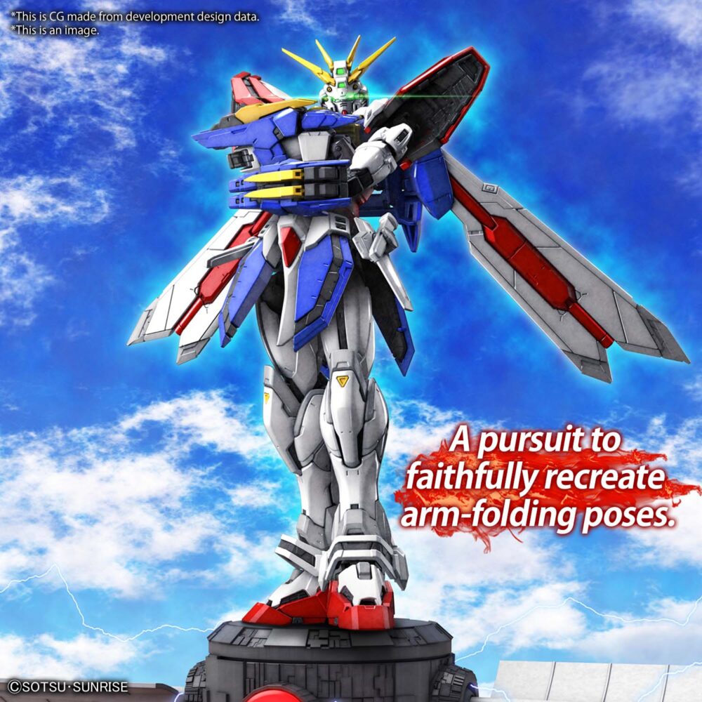 BANDAI GUNDAM REAL GRADE RG 1/144 GOD GUNDAM