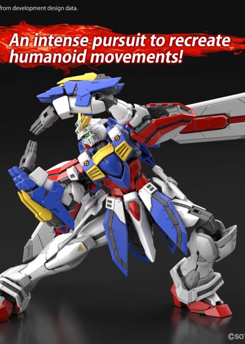 Alternative view of BANDAI GUNDAM REAL GRADE RG 1/144 GOD GUNDAM