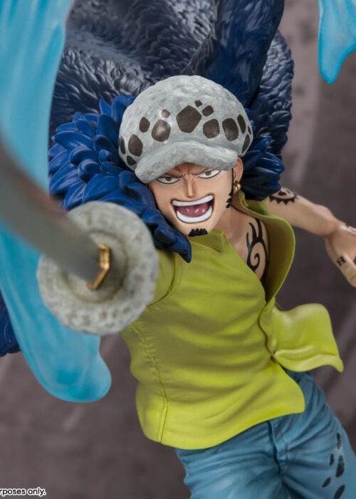 Alternative view of BANDAI FIGUARTS ZERO ONE PIECE  TRAFALGAR LAW ONIGASHIMA BATTLE