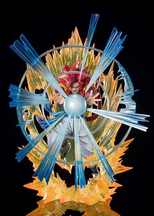 Alternative view of BANDAI FIGUARTS ZERO DRAGONBALL GT DOKKAN BATTLE SUPER SAYAN 4 SSJ GOGETA