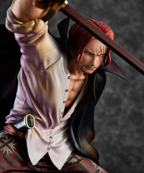 Alternative view of MEGAHOUSE ONE PIECE POP RED HAIRED SHANKS IL ROSSO STATUE