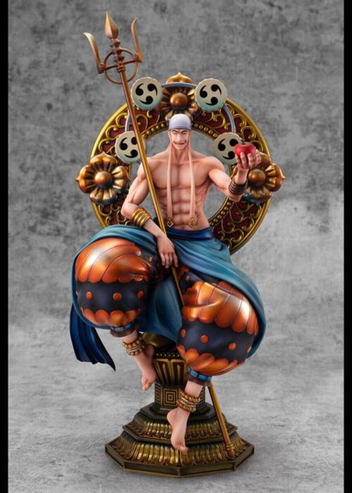 Alternative view of MEGAHOUSE ONE PIECE POP-MAXIMUM ENEL STATUE