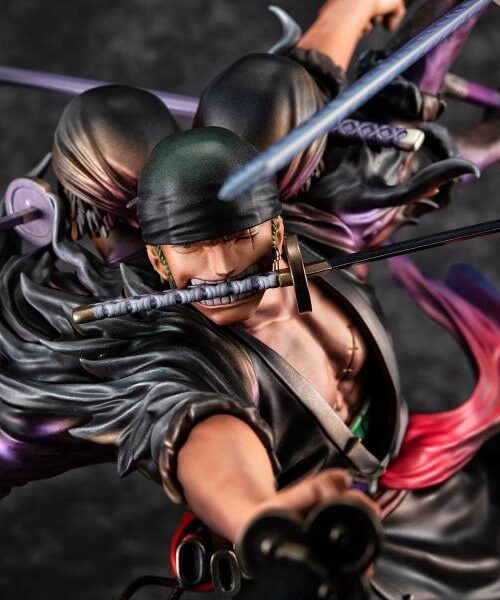 Alternative view of MEGAHOUSE ONE PIECE POP ZORO DEMON ASURA RERUN