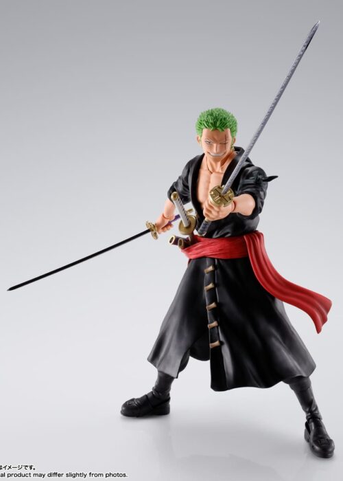 Alternative view of BANDAI ONE PIECE ZORO RIDE ONIGASHIMA SHF