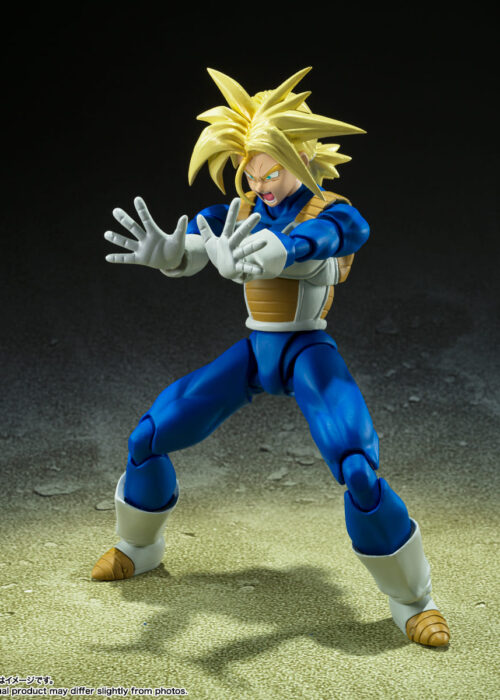 Alternative view of BANDAI S.H.Figuarts Dragon Ball Z Super Sayan SSJ Trunks Infinite SHF Rerun