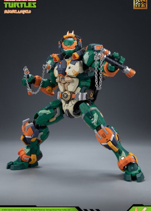 Alternative view of HEAT BOYS TMNT HB0012 MICHELANGELO FIGURE TARTARUGHE NINJIA