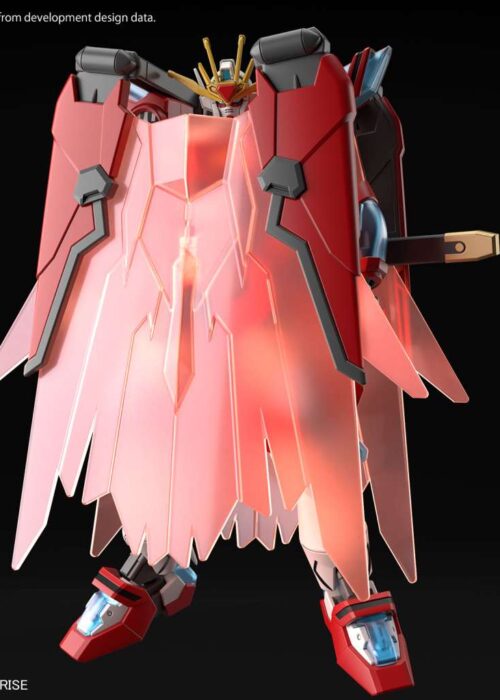 Alternative view of BANDAI Hg 1/144 Gundam Shin Burning