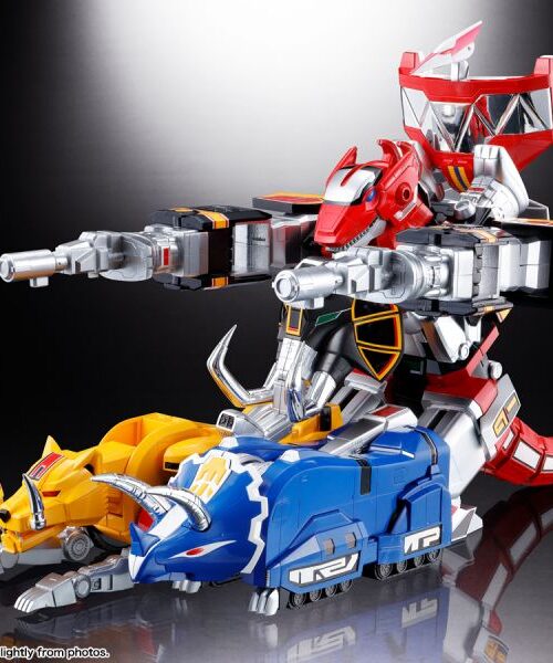 Alternative view of BANDAI Soul of Chogokin GX-72 Daijuujin & GX-78 Dragon Caesar Set (MEGAZORD e DRAGONZORD)