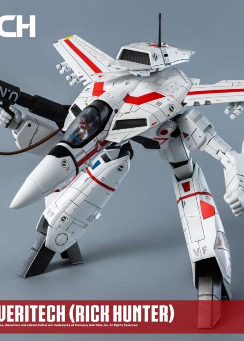 Alternative view of THREEZERO Robotech Robo-Dou Vf-1j (Veritech) Rick Hunter Figure
