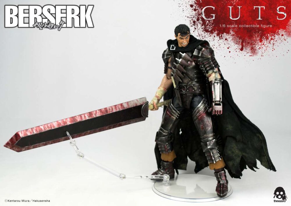 THREEZERO Berserk Guts Black Swordman 1/6 Figure
