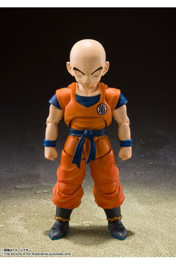 BANDAI Dragon Ball Z S.H.Figuarts  Krillin Earth's Strongest Man SHF (Reissue)