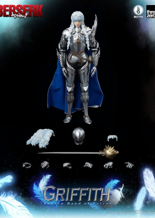 Alternative view of THREEZERO Berserk Action Figure 1/6 Griffith (Reborn Band of Falcon)