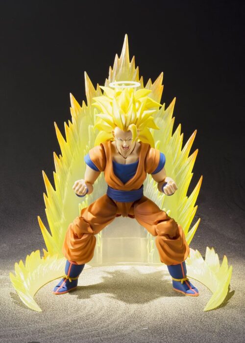 Alternative view of BANDAI Dragon Ball Z S.H.Figuarts SSJ 3 Super Saiyan 3 Son Goku SHF Reissue