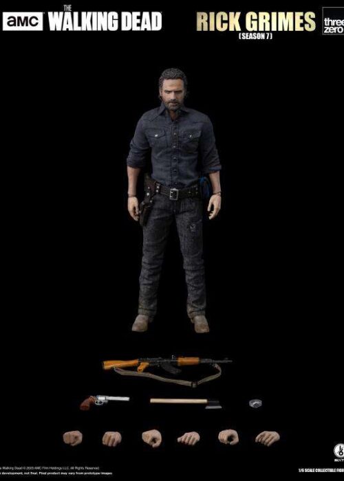 Alternative view of THREEZERO The Walking Dead Rick Grimes Season 7 1/6 Figure
