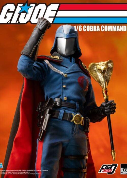 Alternative view of THREEZERO G.I. Joe Cobra Commander 1/6 Af