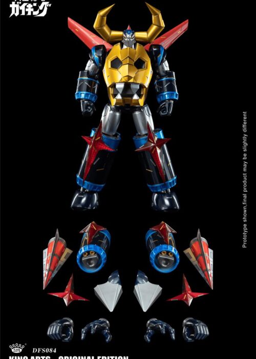 Alternative view of KING ARTS Gaiking Original Edition “Daikū Maryū Gaiking” DFS084 Die Cast Figures