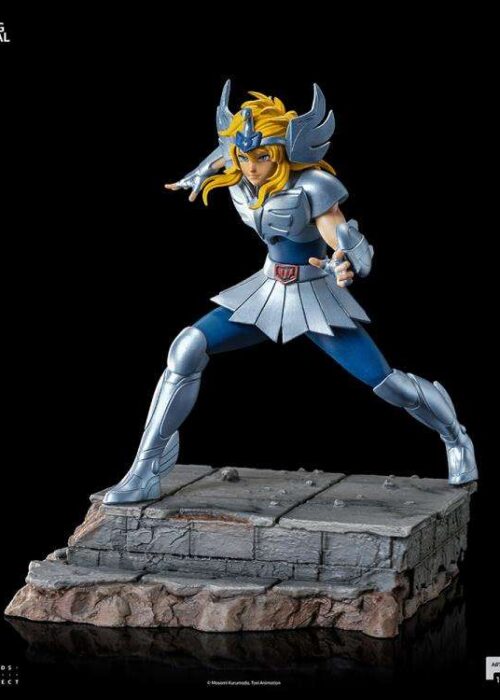 Alternative view of IRON STUDIOS Saint Seiya Cygnus Hyoga 1/10 Statue