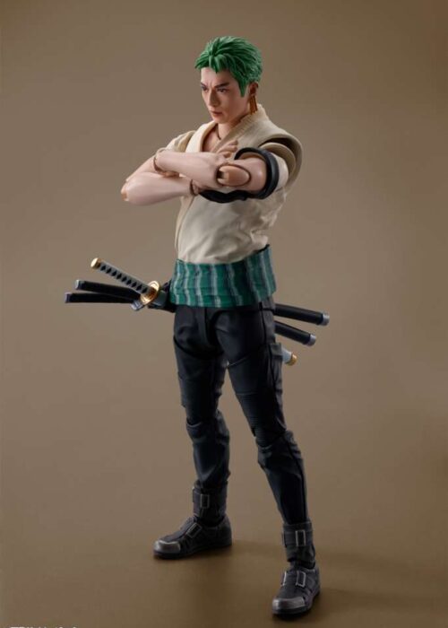 Alternative view of BANDAI S.H.Figuarts One Piece Netflix Roronoa Zoro SHF