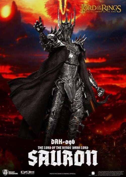 Alternative view of BEAST KINGDOM Lord of ther Rings Dark Lord Sauron Dah Figure