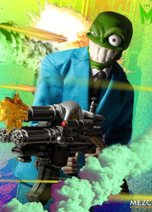 Alternative view of MEZCO TOYS One 12 Collective The Mask Comic Dlx Af