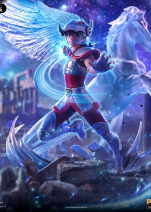 Alternative view of IRON STUDIOS Saint Seiya Pegasus Deluxe 1/10 Statue