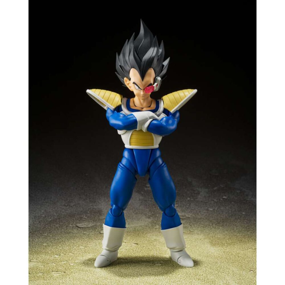 BANDAI S.H.Figuarts Dragon Ball Z Vegeta 24000 Power Level SHF