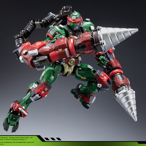 Alternative view of HEAT BOYS HB0013 Teenage Mutant Ninja Turtles Raphael Mecha