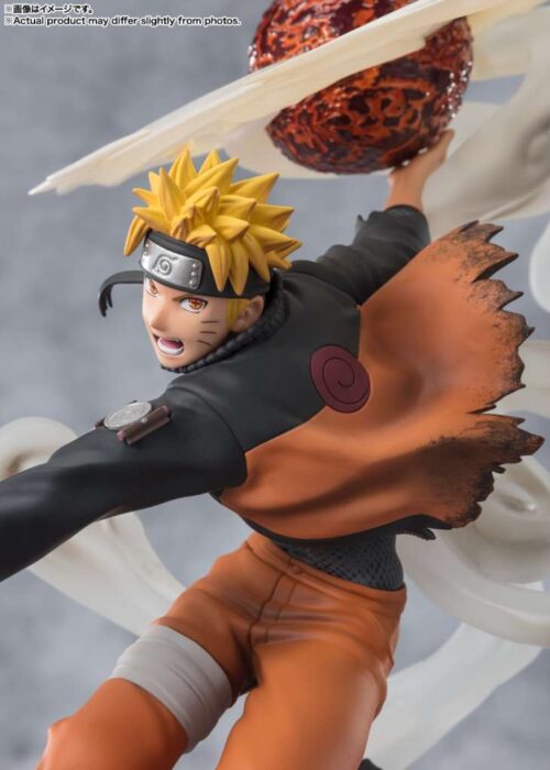 Alternative view of BANDAI Naruto Uzumaki Naruto Lava Release Figuarts Zero
