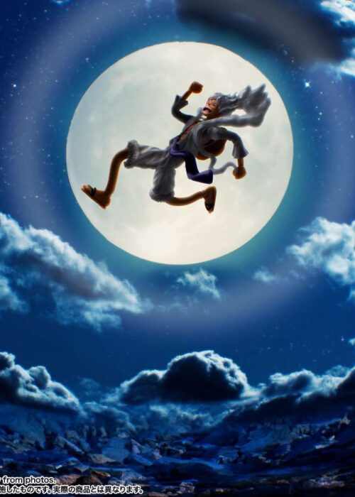 Alternative view of BANDAI S.H.Figuarts One Piece Monkey D.Luffy Gear 5 SHF