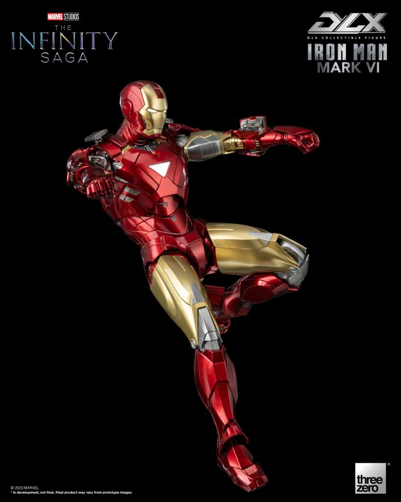 Action Figure Iron Man 6 Pollici – Modello In Titanio, Giocattolo Da Collezione, Confezione Singola, Dettagli Accurati, Perfetto Per Fan Marvel E Bambini