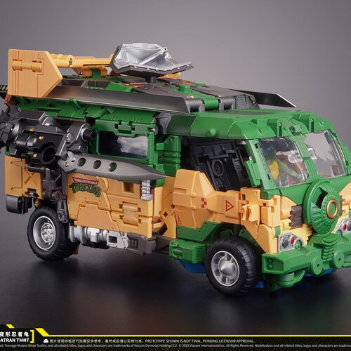 Alternative view of HEAT BOYS HB0018 Mechatran Teenage Mutant Ninja Turtles Transformable Leonardo