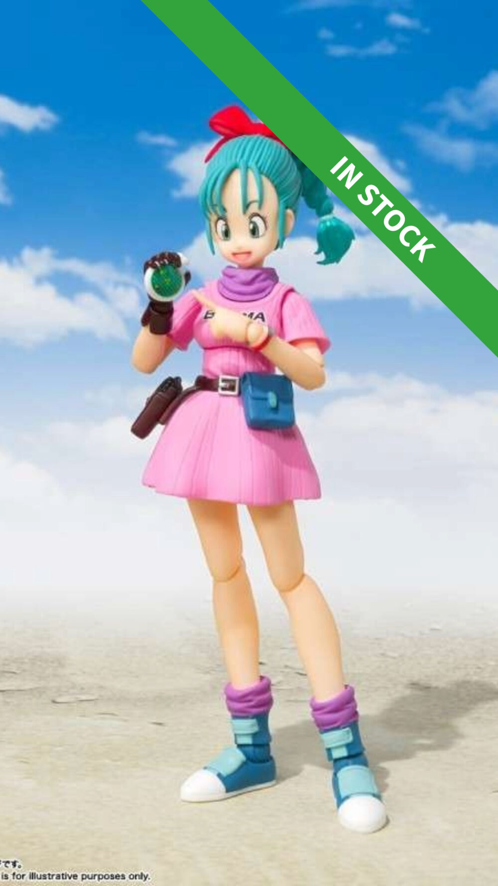 BANDAI S.H.Figuarts Dragon Ball Bulma Adventure Begins SHF Rerun