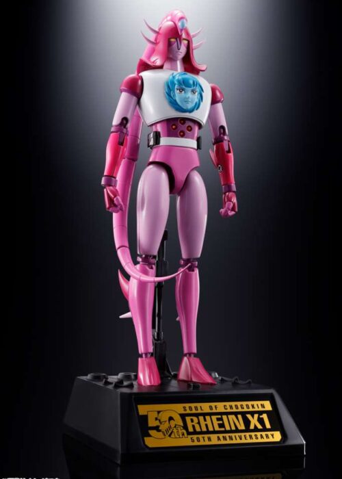 Alternative view of BANDAI Soul of Chogokin GX-108 Rhein X1 + GX-11R Dianan A
