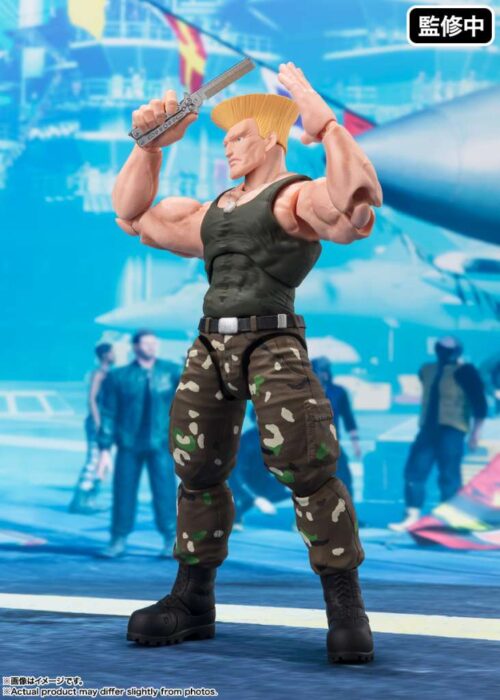 Alternative view of BANDAI S.H.Figuarts Street Fighter Guile Outfit 2