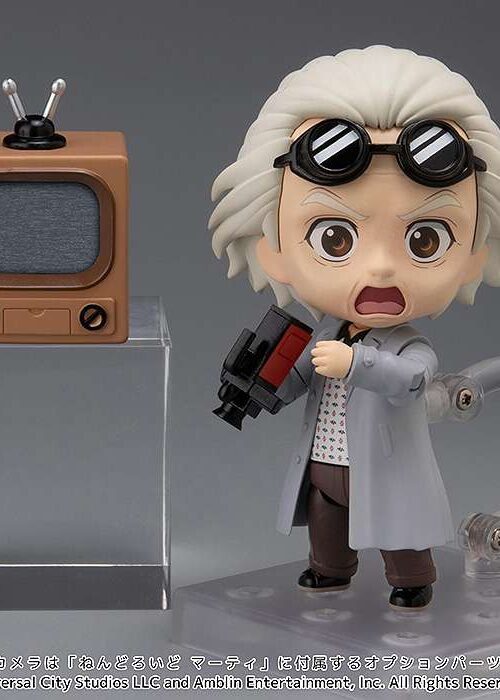 Alternative view of 1000TOYS Back to the Future Doc Emmett Brown Nendoroid