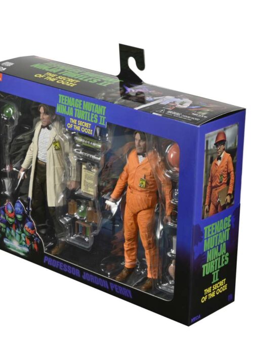 Alternative view of NECA TMNT 2 Perry Lab Coat & Hazmat 2-Pack Af