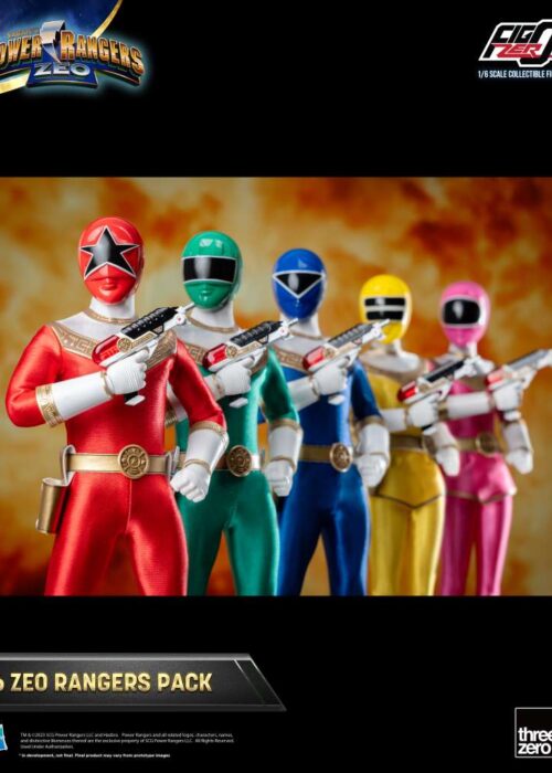 Alternative view of THREEZERO Power Rangers Zeo 1/6 Figure Pack