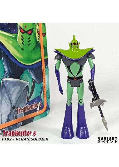Alternative view of FRANKENTOYS Ufo Robot Goldrake Vegan Soldier Mini Vintage Variant Figure