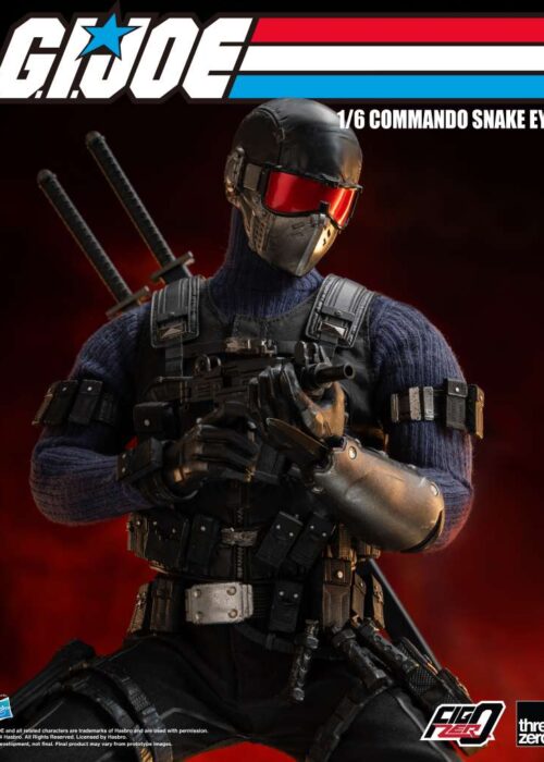 Alternative view of THREEZERO G.I. Joe Commando Snake Eyes 1/6 Figure