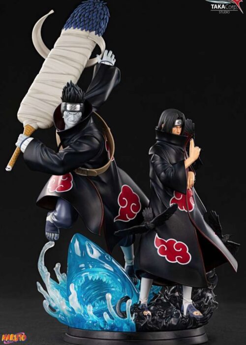 Alternative view of TAKA CORP Naruto Itachi & Kisame 1/8 Deluxe Pvc Figure