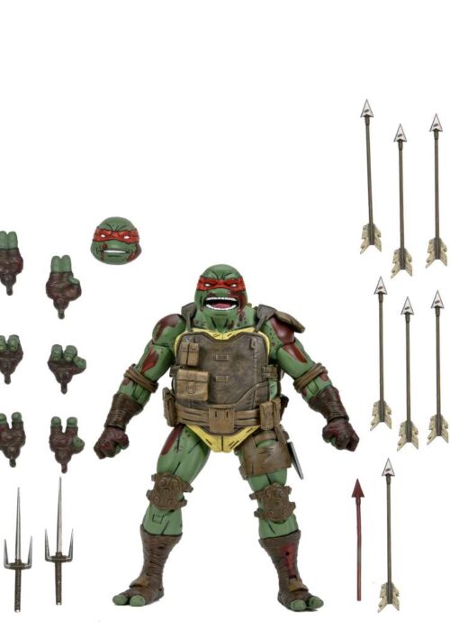 Alternative view of NECA TMNT Last Ronin Raphael Ult Firstfall Af