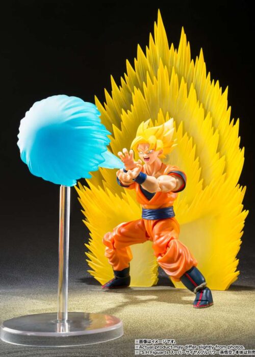 Alternative view of BANDAI S.H.Figuarts Dragon Ball Z SSJ Son Goku Teleport Kamehameha Effect Parts