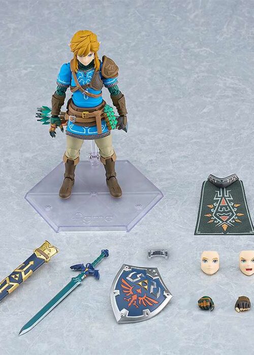 Alternative view of GOODSMILE Zelda Tears O/T Kingdom Link Figma AF