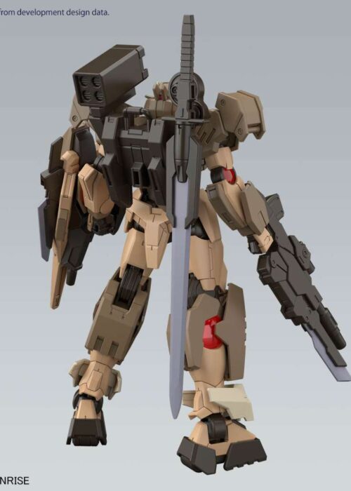 Alternative view of BANDAI HG 1/144 Gundam 00 Command Qant Desert Type