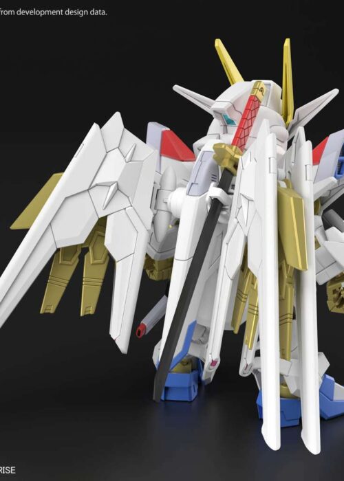 Alternative view of BANDAI SD Cross Silhouette Gundam Mighty Strike Freedom