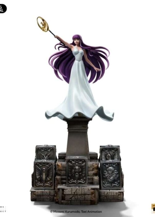 Alternative view of IRON STUDIOS Saint Seiya Saori Kiddo Athena 1/10 Statue