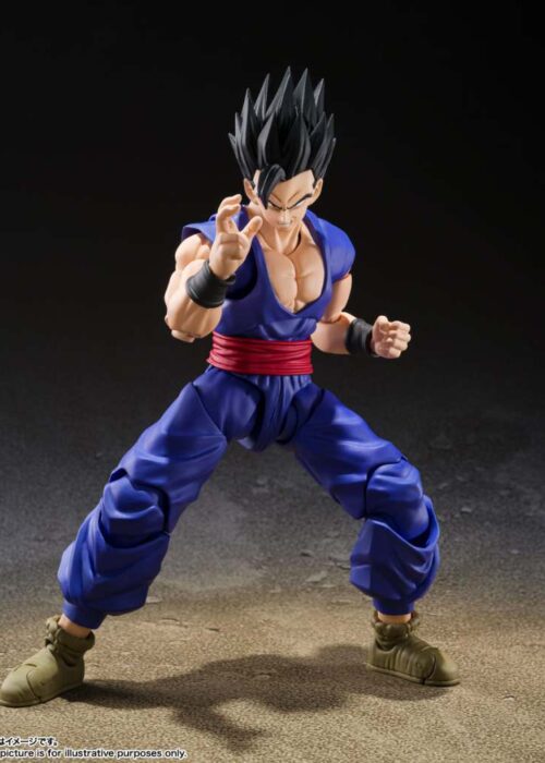 Alternative view of BANDAI S.H.Figuarts Dragon Ball Super Hero Ultimate Gohan SHF